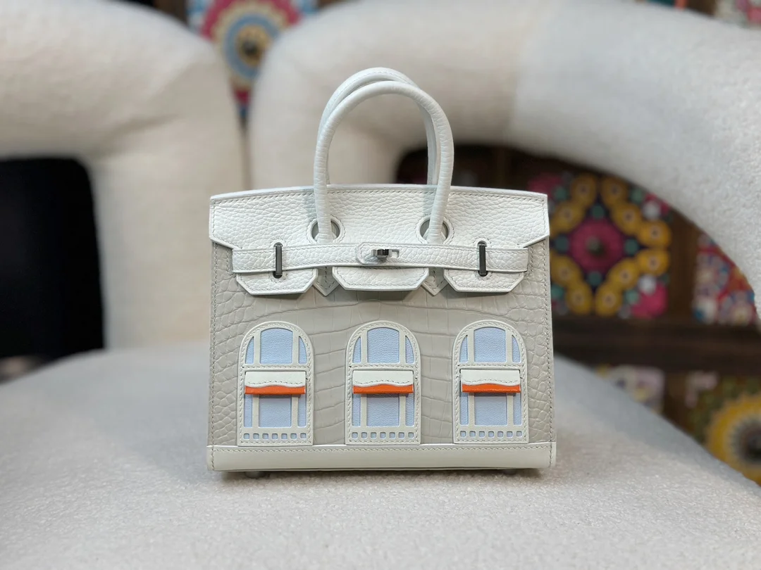 Сумка Hermes Birkin дизайн фасад размер 20 см - изображение 1