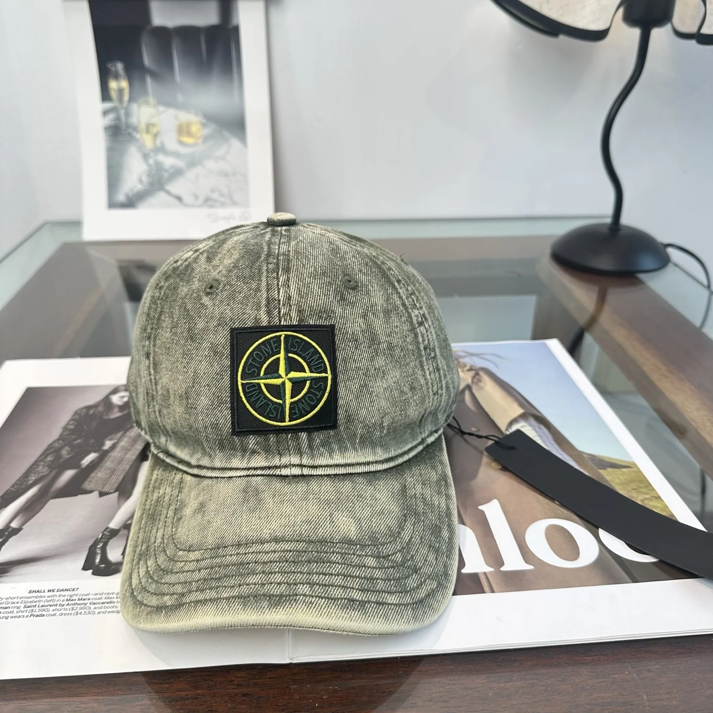 Бейсболка Stone Island с эффектом выцветания - изображение 1