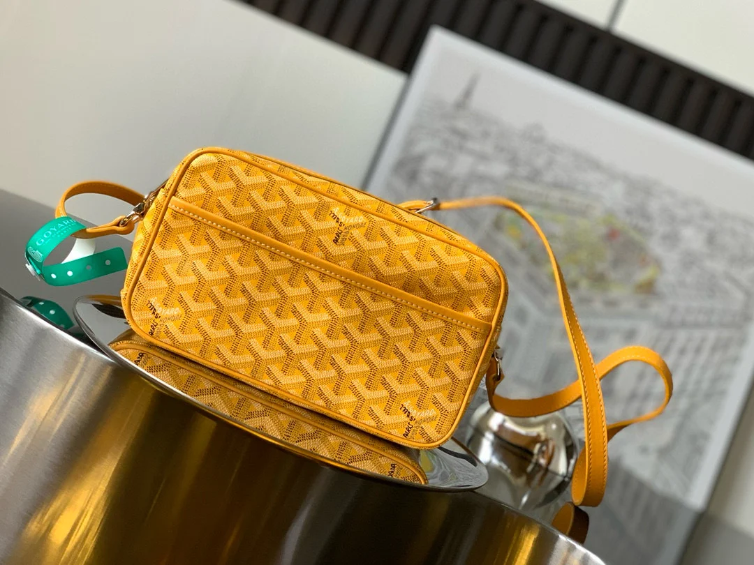 Сумка Goyard Cap-Vert желтая - изображение 1