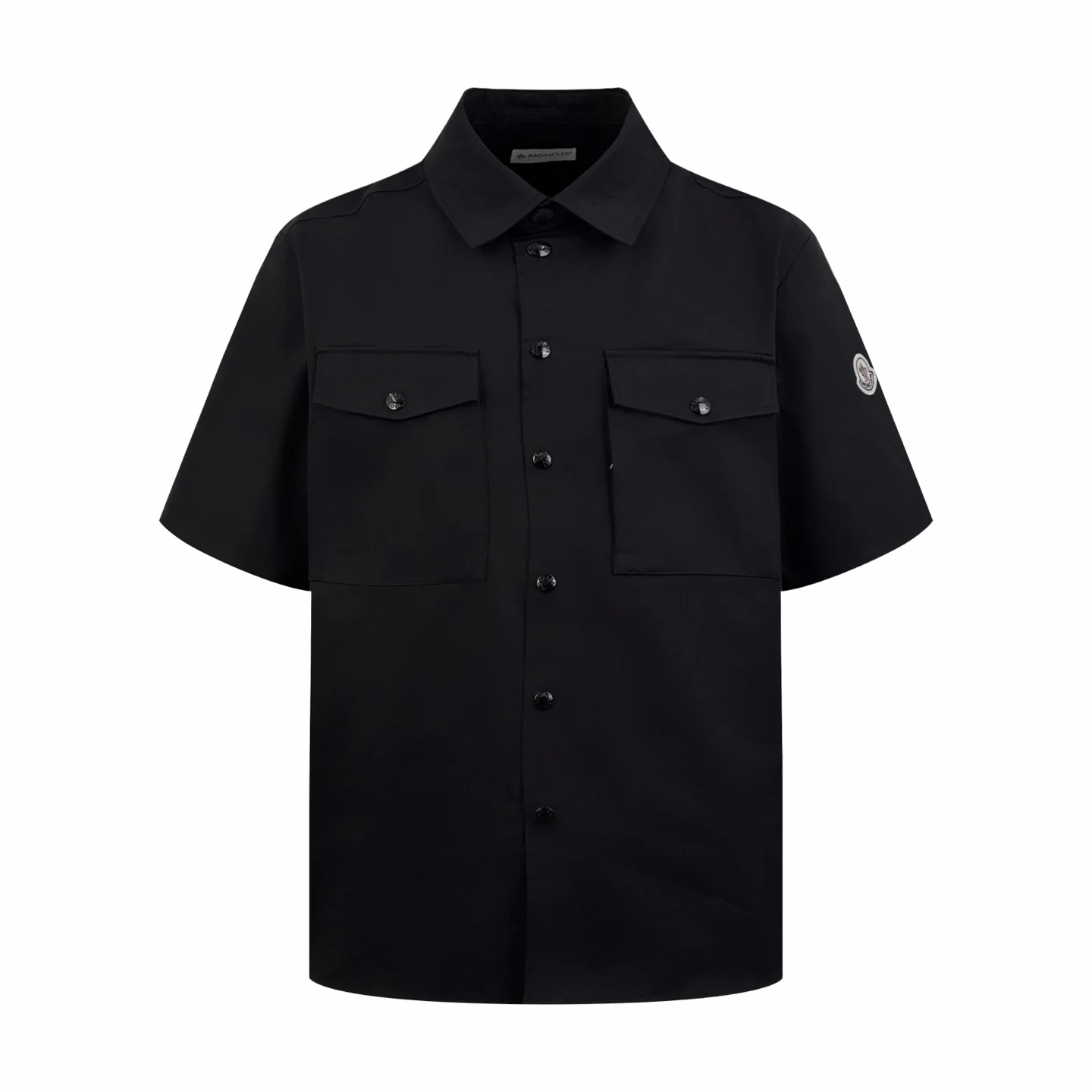 Мужская рубашка Moncler с коротким рукавом - изображение 1