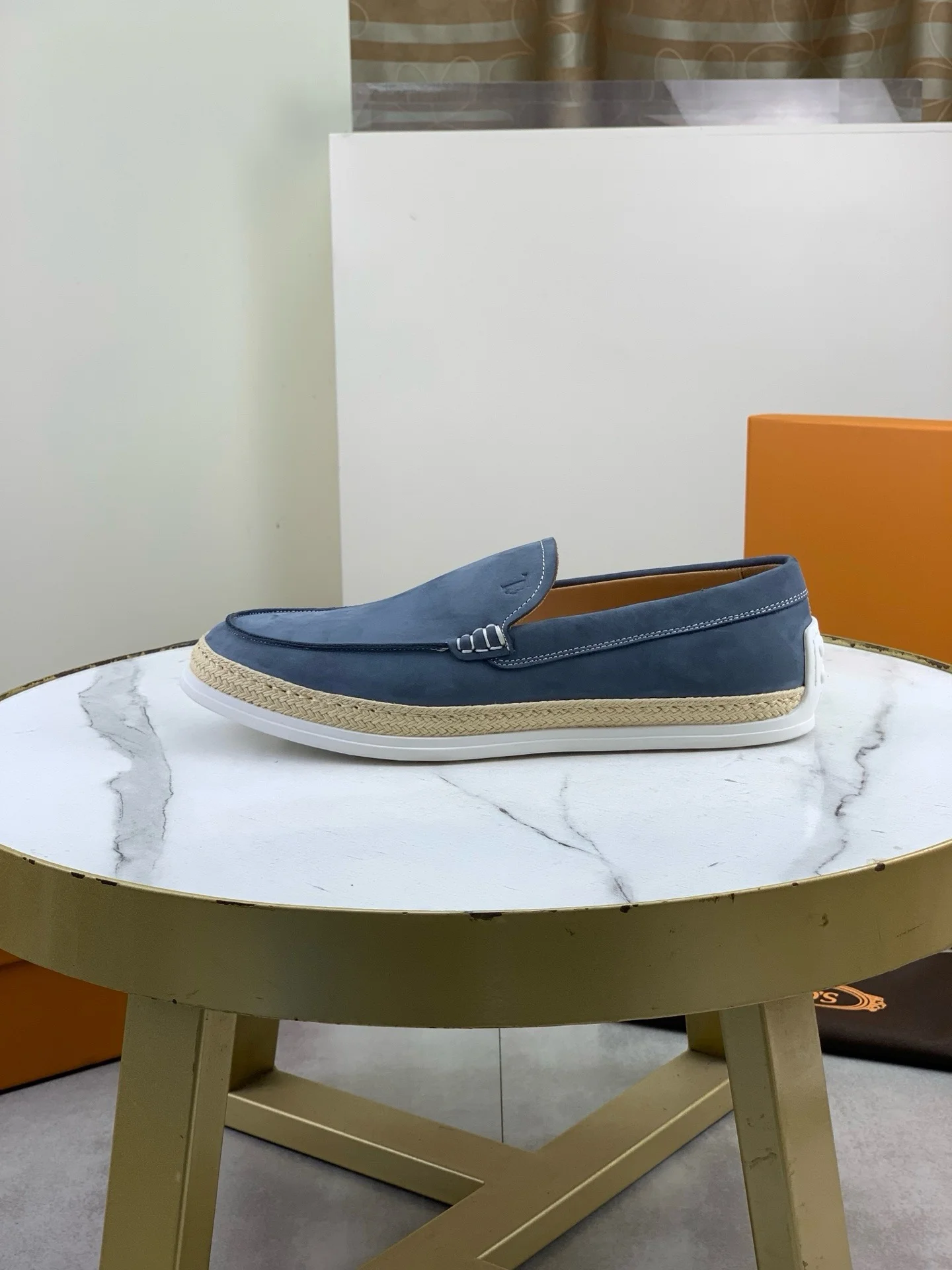 Лоферы мужские Tod's синие - изображение 1