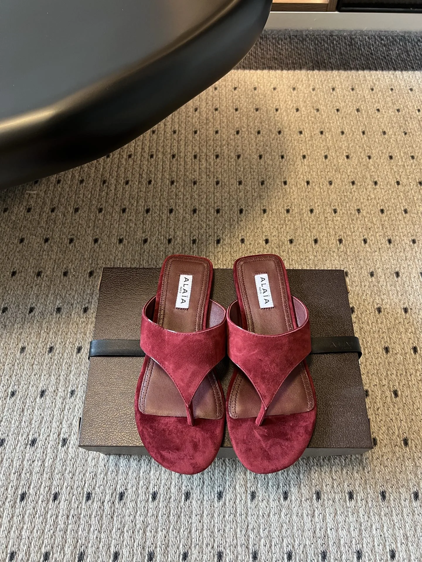 Босоножки Alaïa из замши - изображение 1