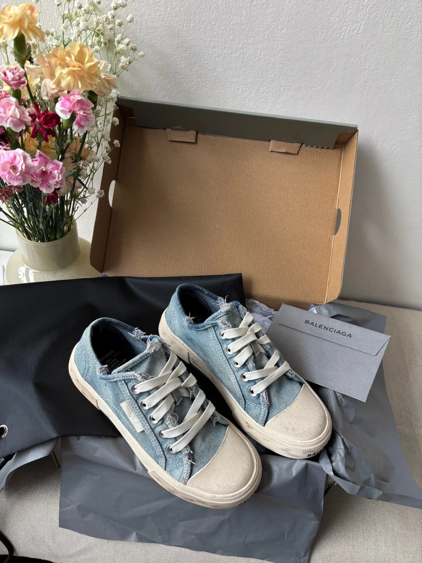 Джинсовые кеды Balenciaga - изображение 1