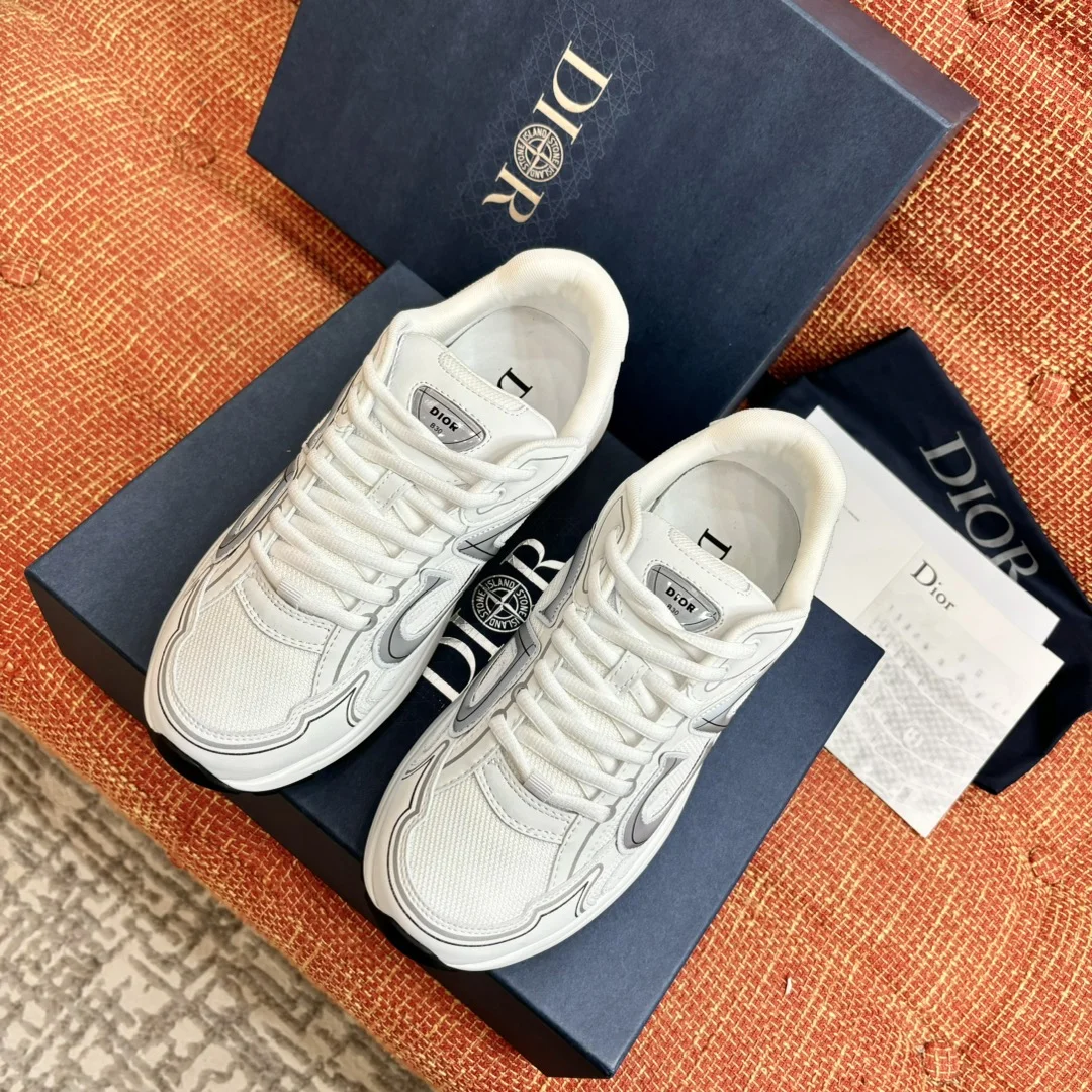 Мужские кроссовки Dior B30 Stone Island - изображение 1