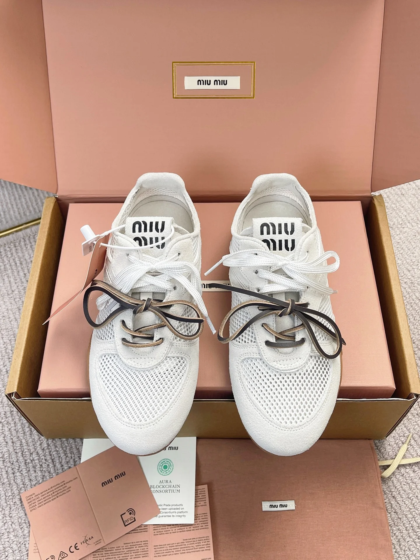 Женские кеды Miu Miu модель Gymnasium - изображение 1