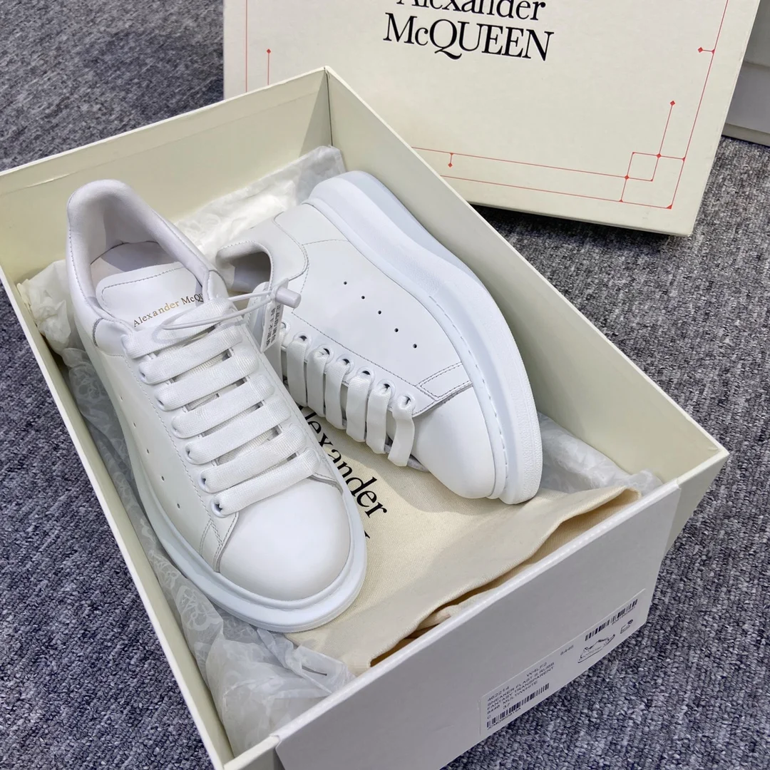 Кроссовки Alexander McQueen женские белые P380 - изображение 1