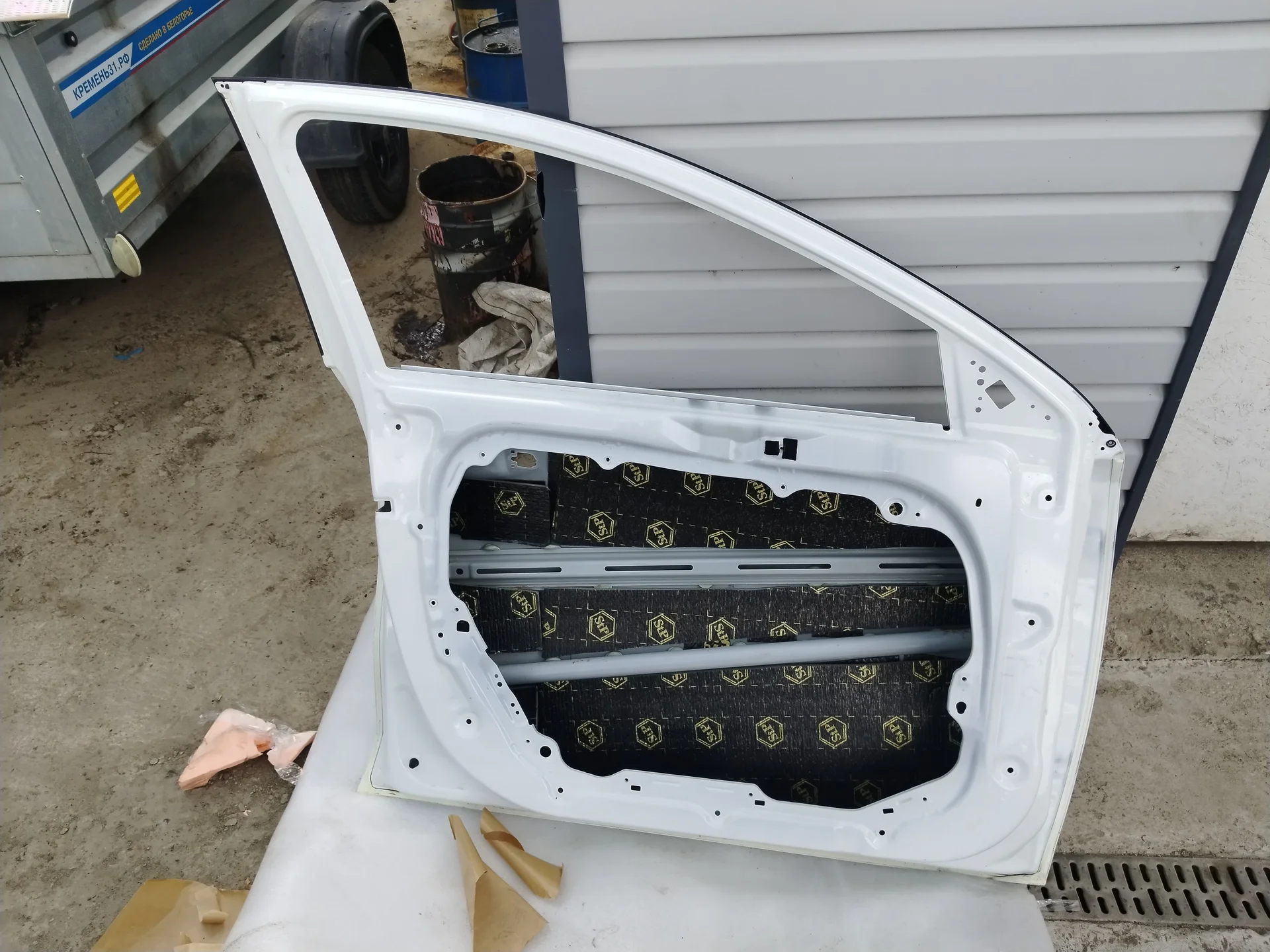Дверь передняя левая Kia ceed cd - миниатюра 5