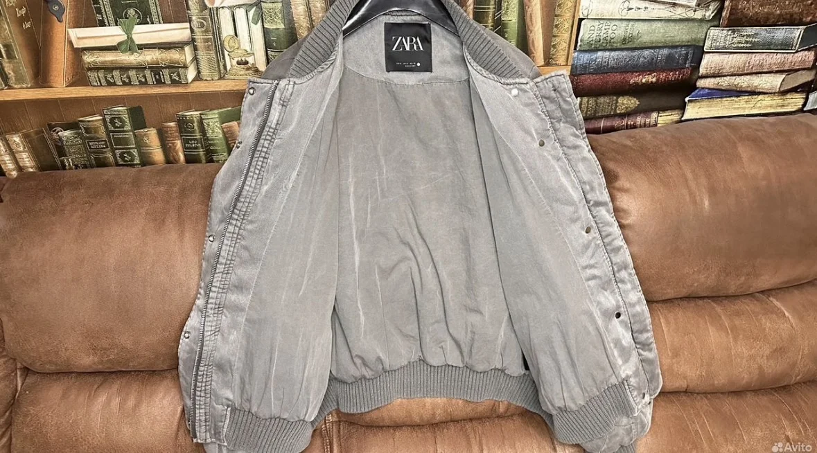 бомбер ZARA - миниатюра 3