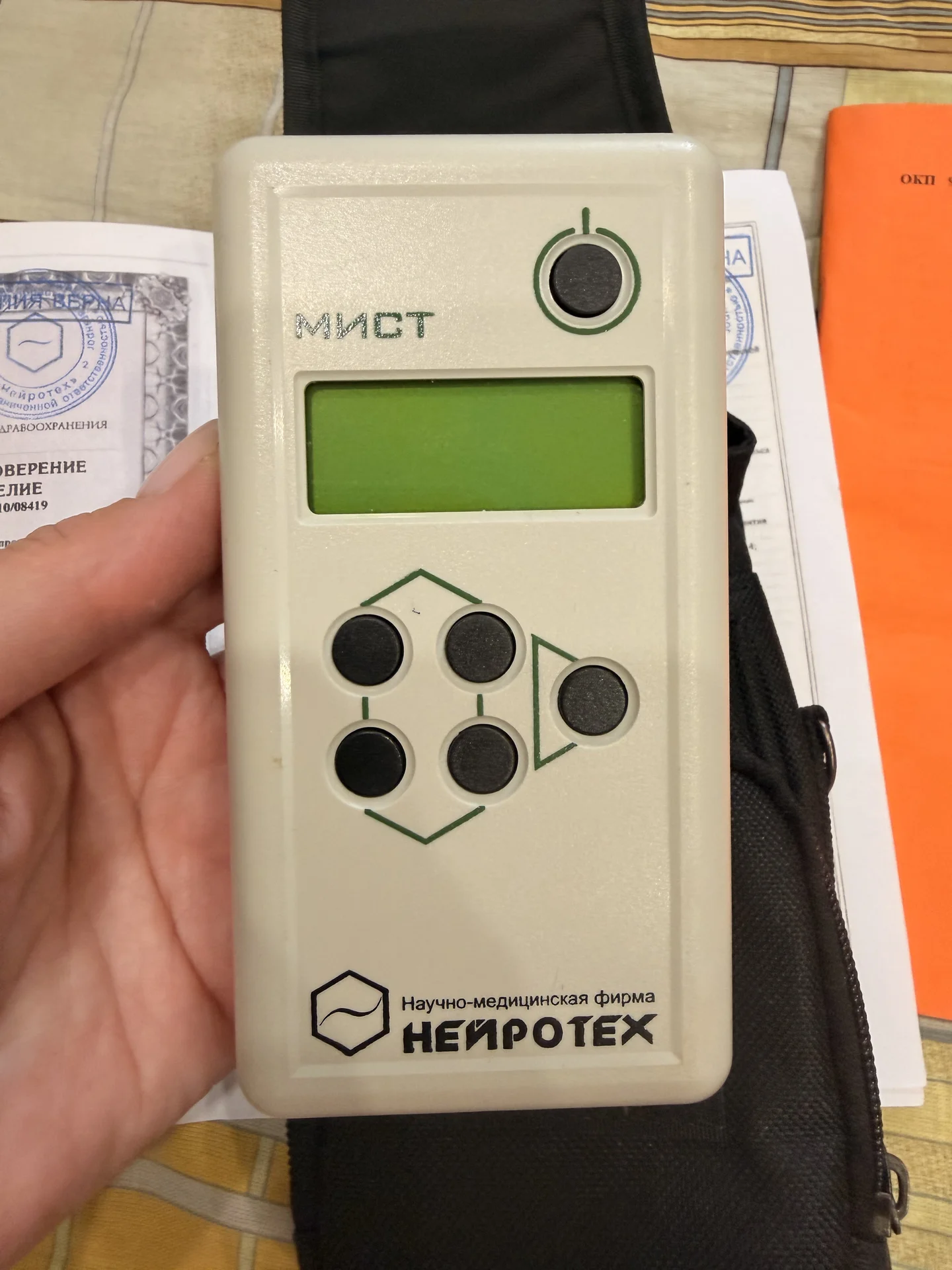 Портативный прибор нейростимулятор мист - миниатюра 3