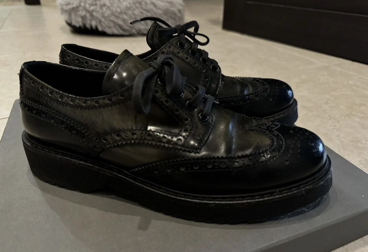 ботинки Prada оригинал 39 р-р - изображение 1