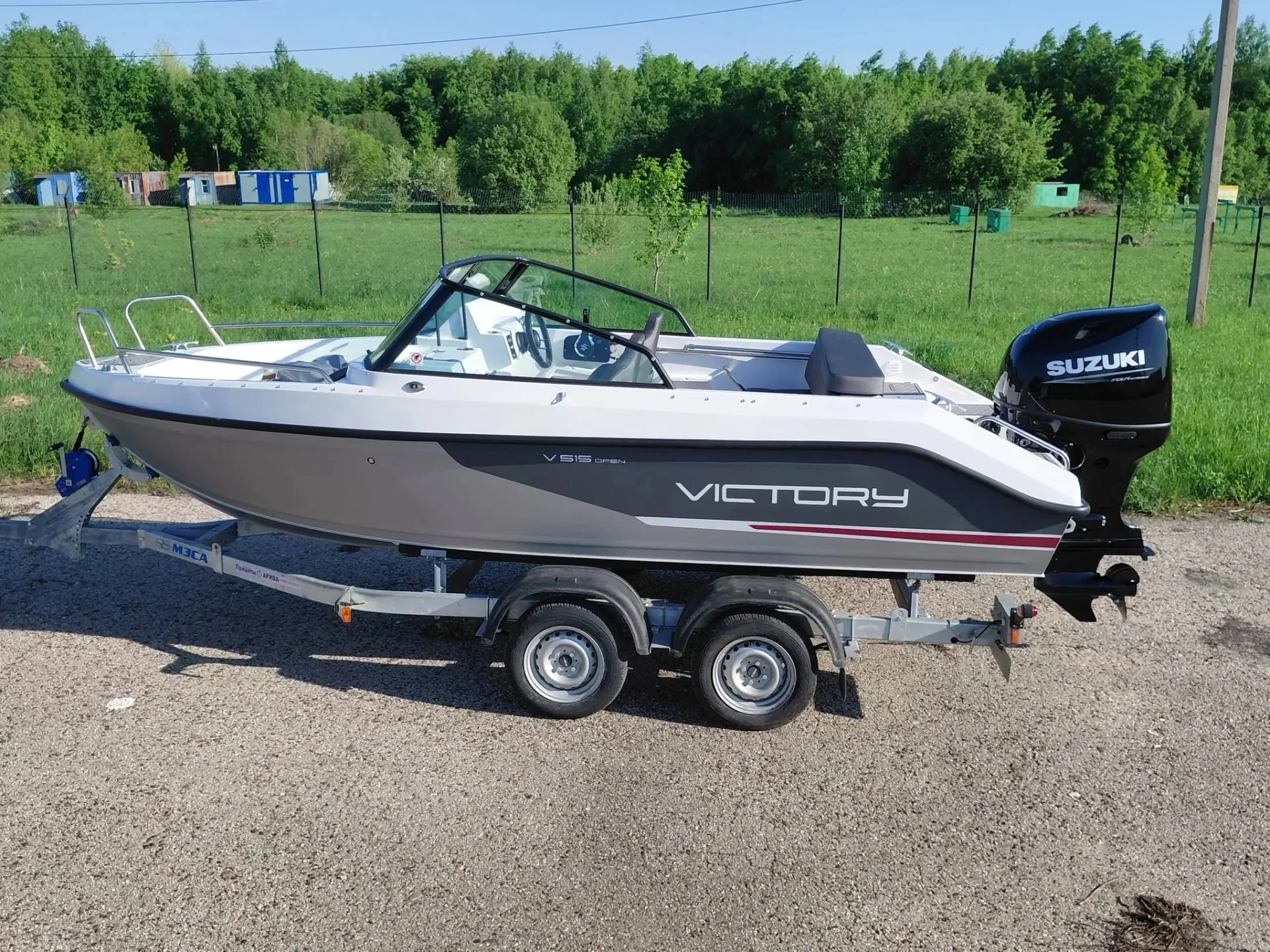 Катер Victory 515 Open Suzuki 140 МЗСА Новый комплект