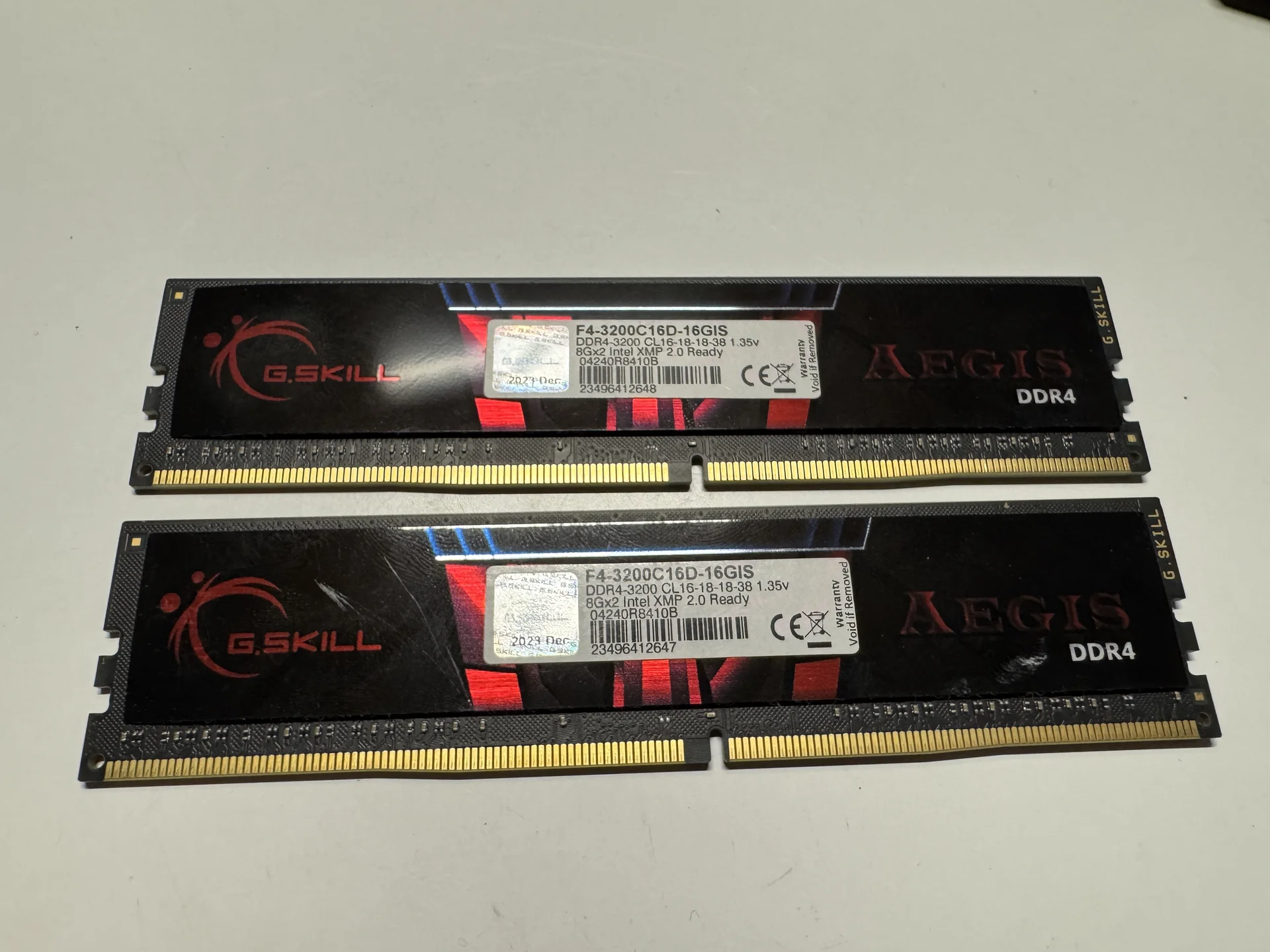 Оперативная память DDR4 16Gb G.Skill Aegis - миниатюра 2