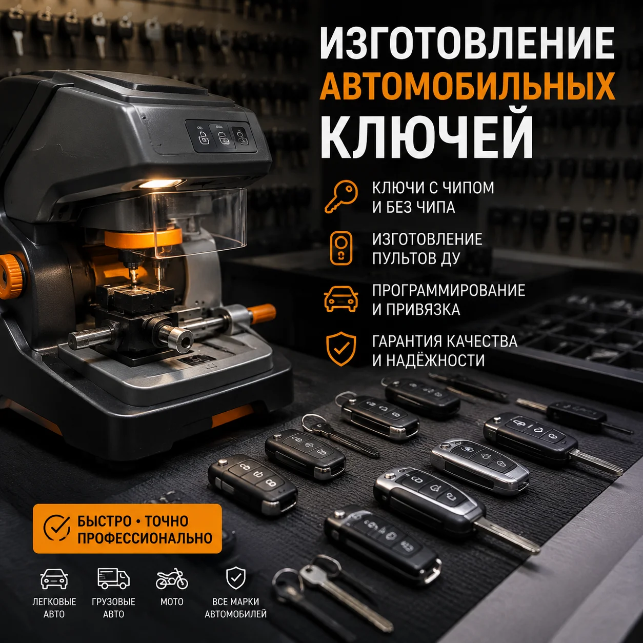Изготовление автомобильных ключей - изображение 1