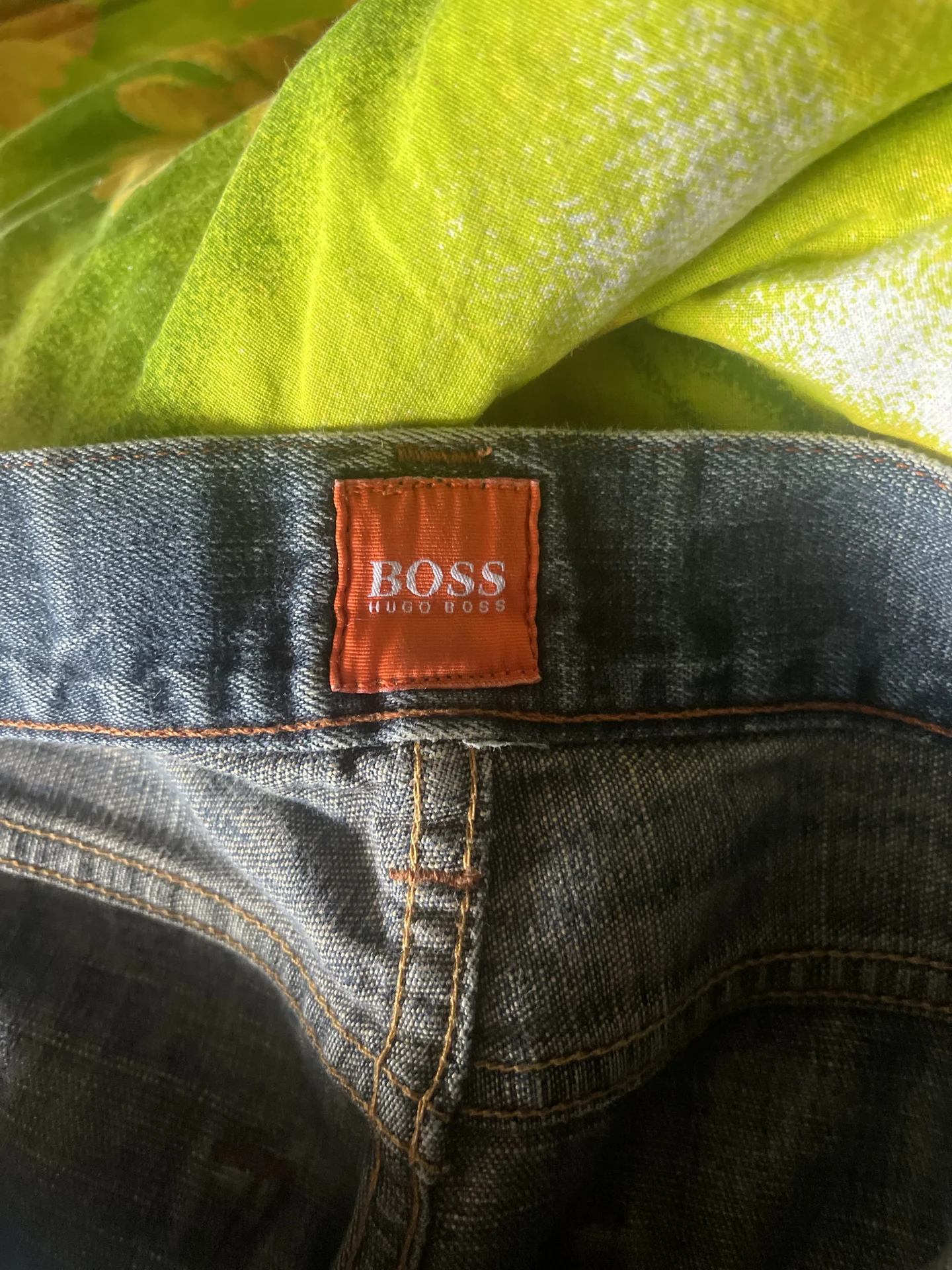 джинсы hugo boss мужские - миниатюра 4