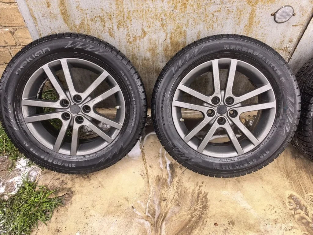 Колеса Nokian в сборе r16 5x100 зимние + TPMS - миниатюра 9