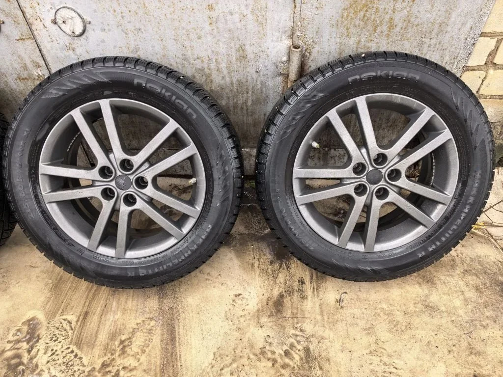 Колеса Nokian в сборе r16 5x100 зимние + TPMS - миниатюра 10