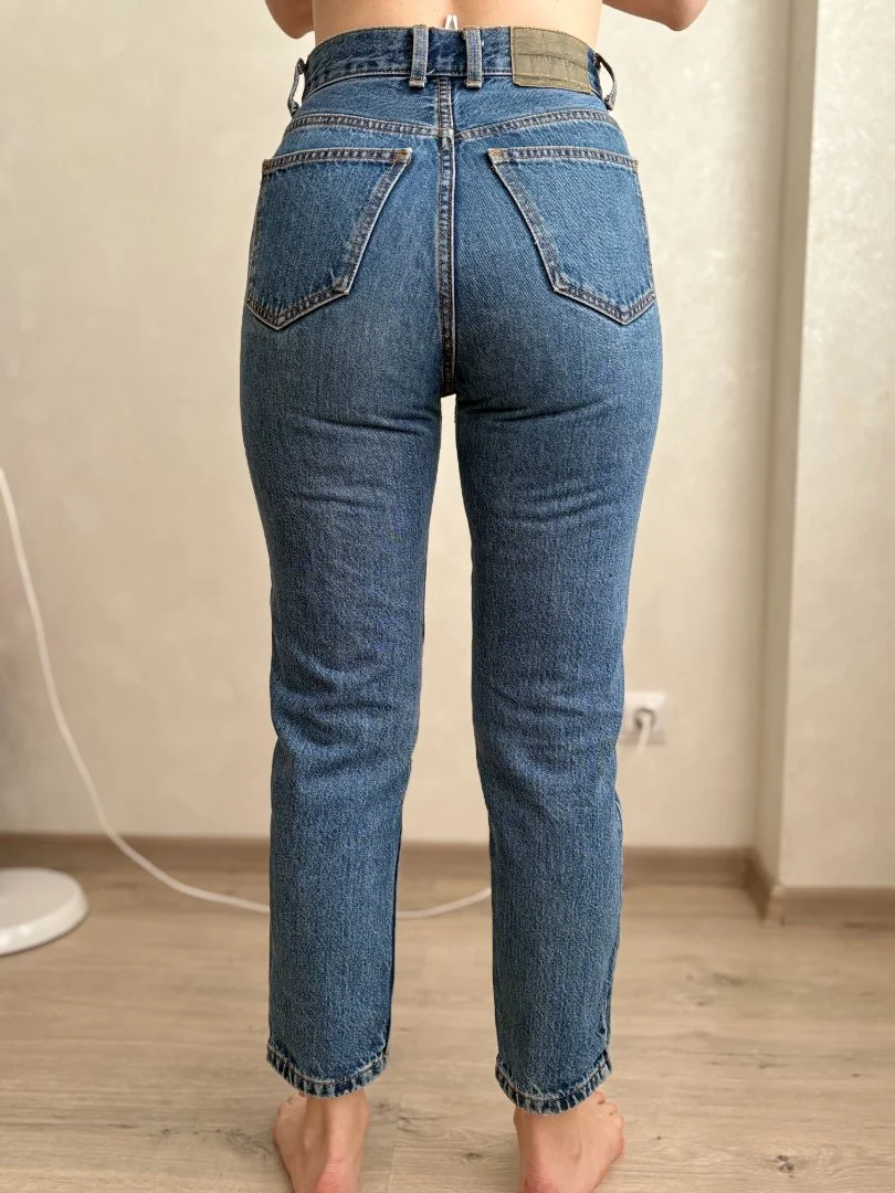 Джинсы mom pull&bear 42 - изображение 1