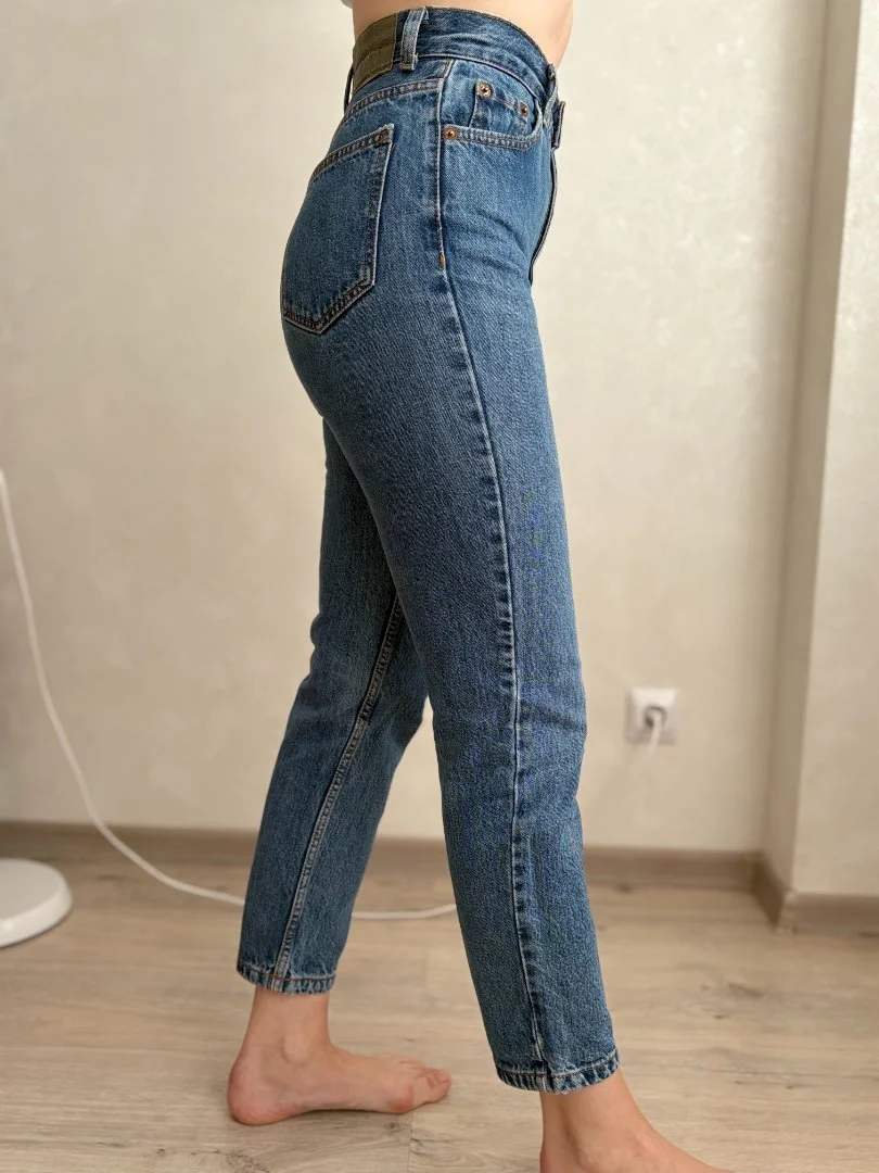 Джинсы mom pull&bear 42 - миниатюра 3