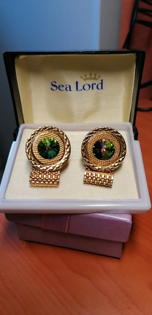 Запонки Sea Lord винтаж - изображение 1
