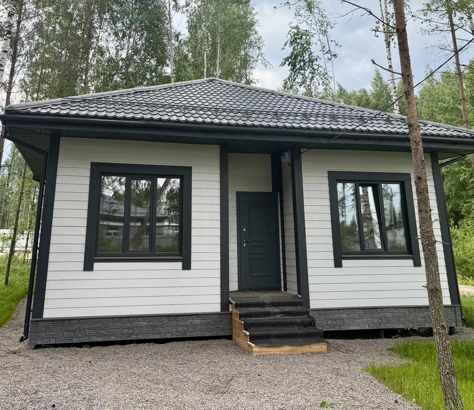Загородный дом с участком, подходит под семейную ипотеку
