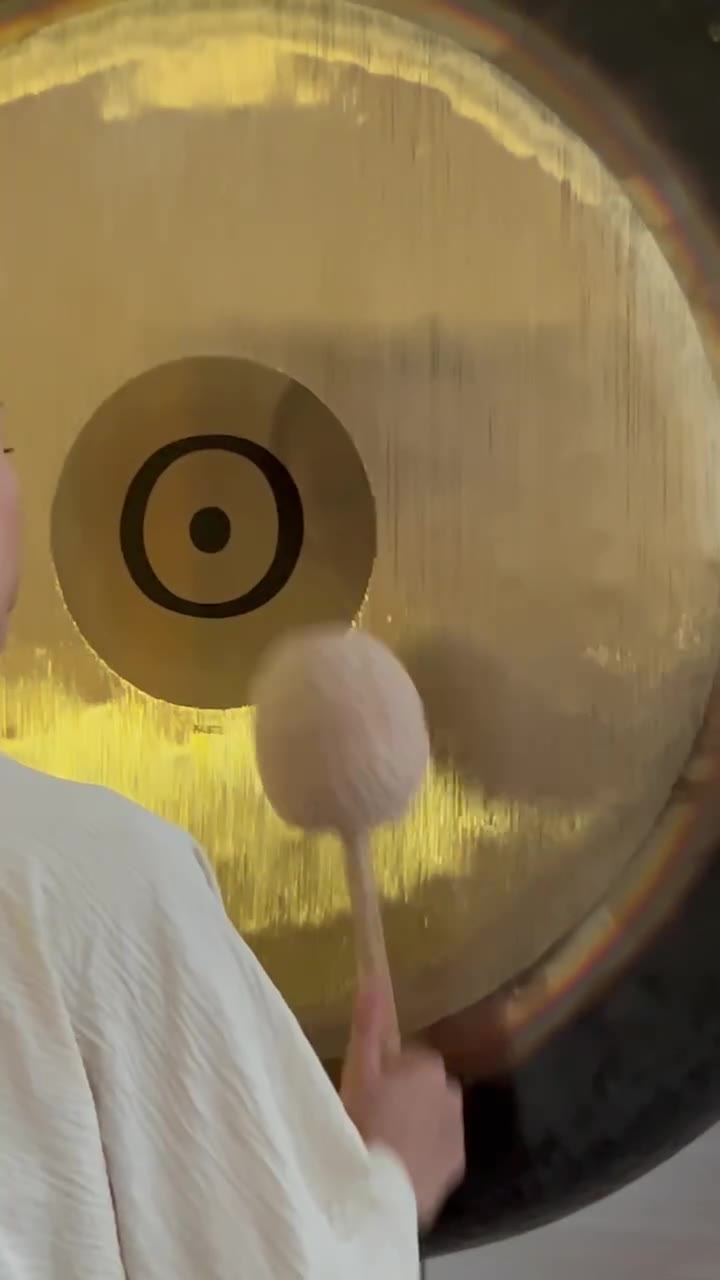 Гонг Paiste Sun 38’ - видео 5