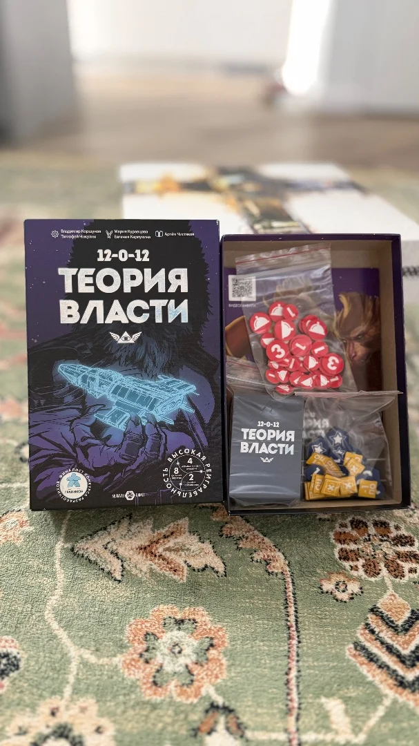 Теория Власти — настольная игра Muravey Games - миниатюра 3