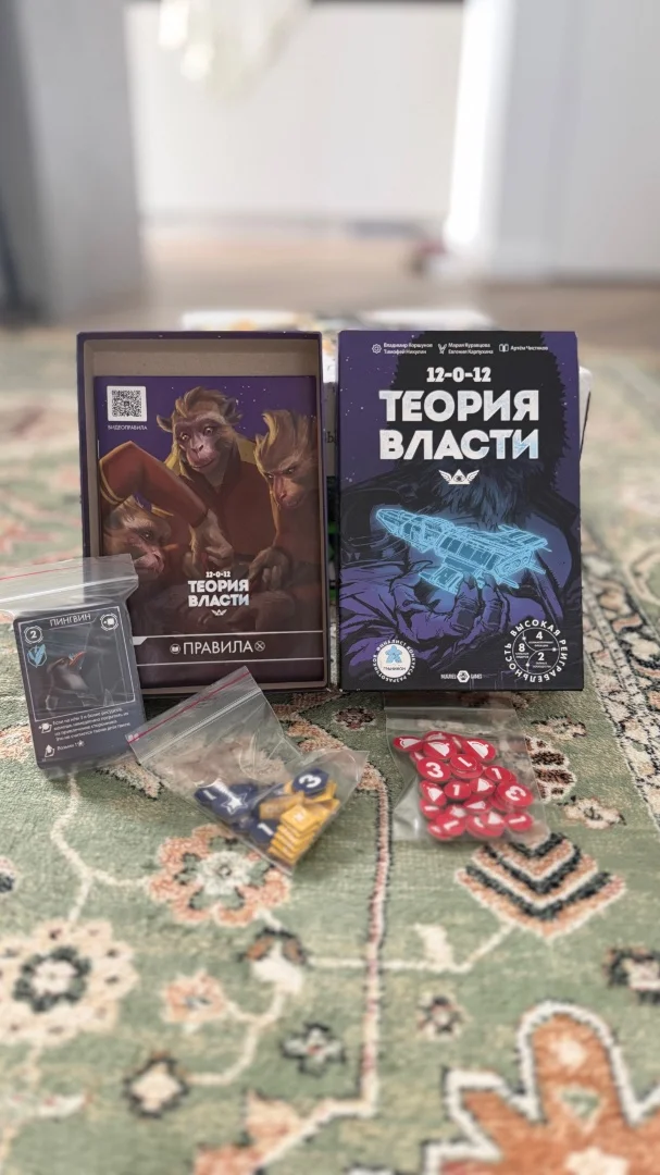 Теория Власти — настольная игра Muravey Games - миниатюра 5