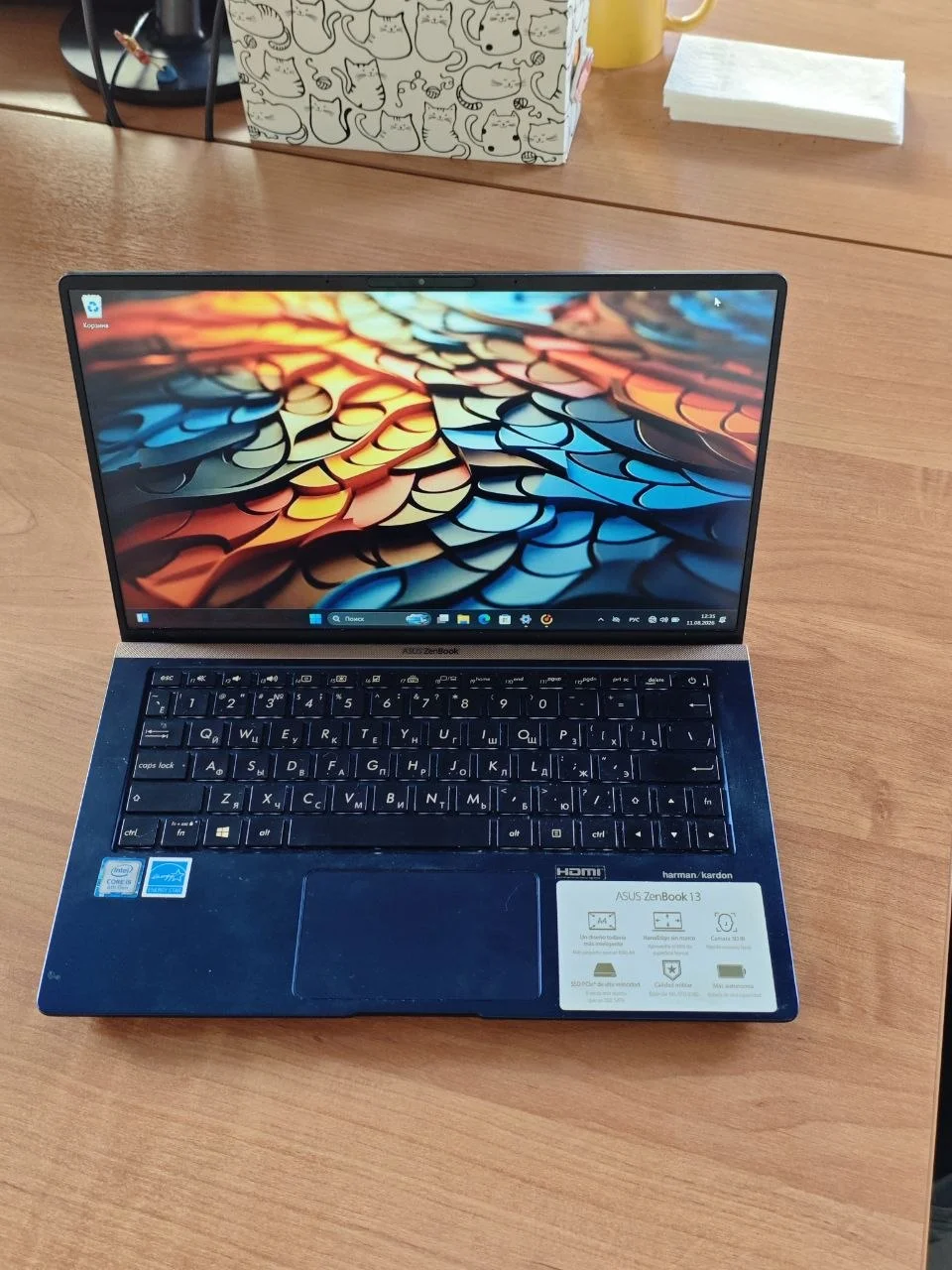 Asus zenbook / i5-8265U/8G/FHD IPS - миниатюра 3