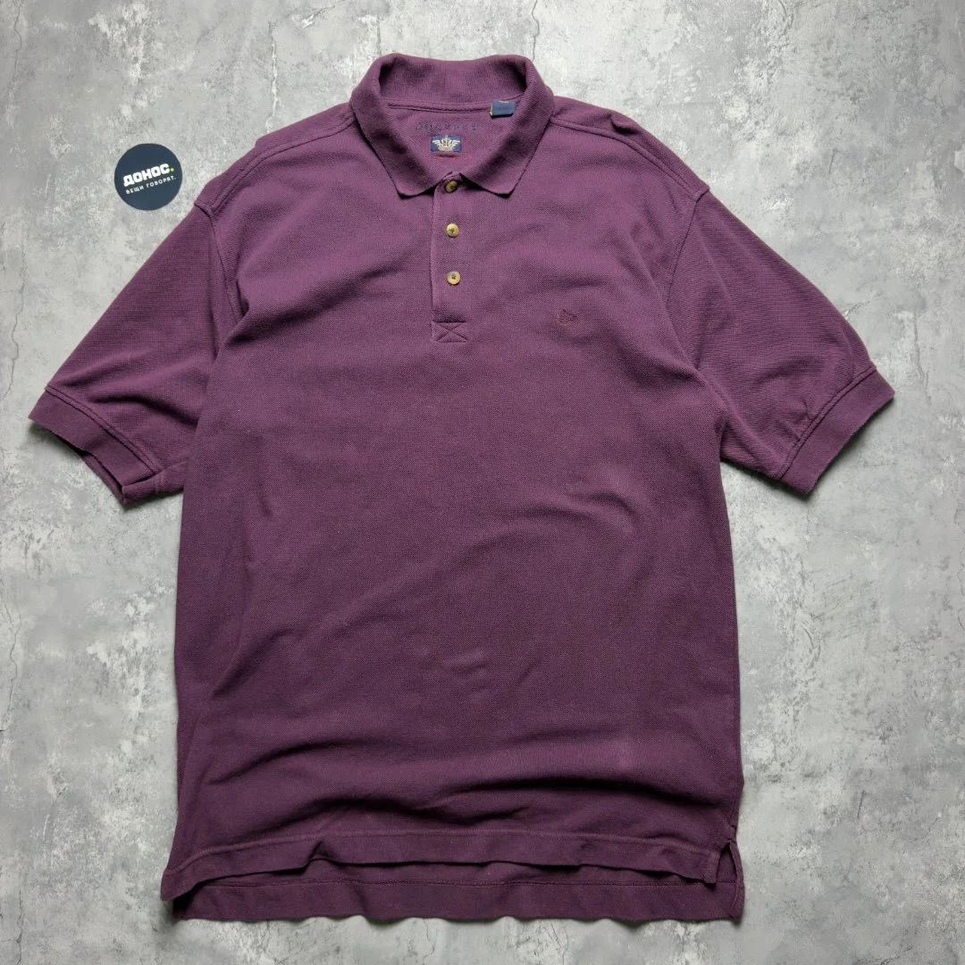 Винтажное поло dockers из США - миниатюра 2