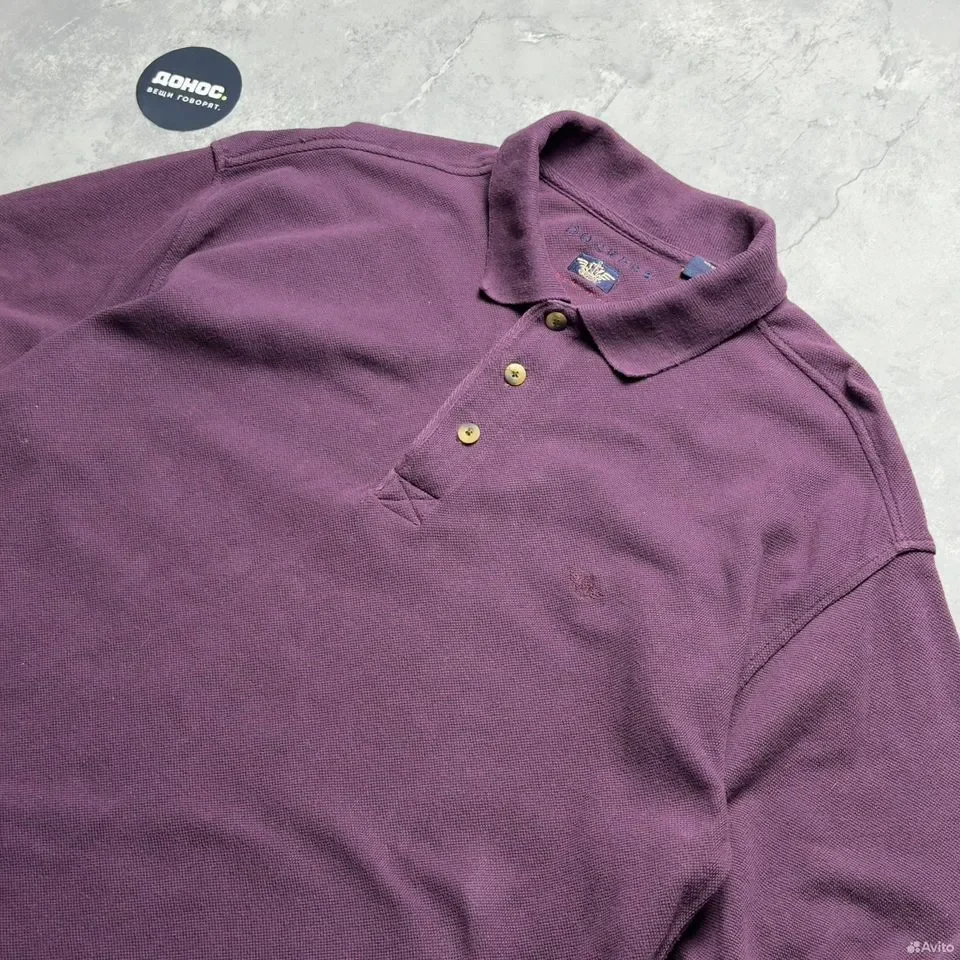 Винтажное поло dockers из США - изображение 1