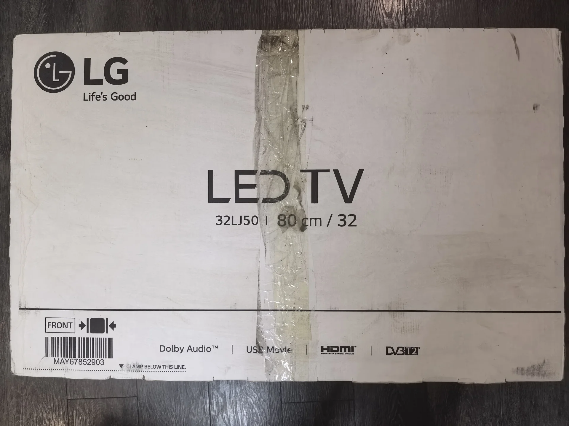 Телевизор LG 32LJ500V (Full HD, LED) + Кронштейн - миниатюра 2