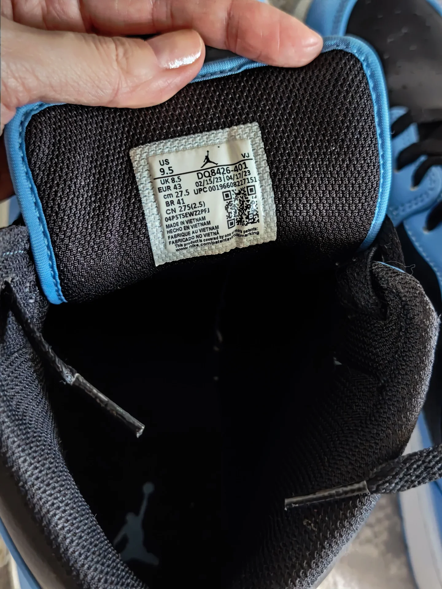 Кроссовки Air Jordan 1 43 р-р - миниатюра 4