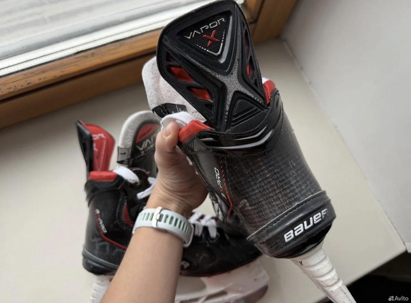 Хокейные коньки Bauer Vapor 3x pro (размер 32,5)