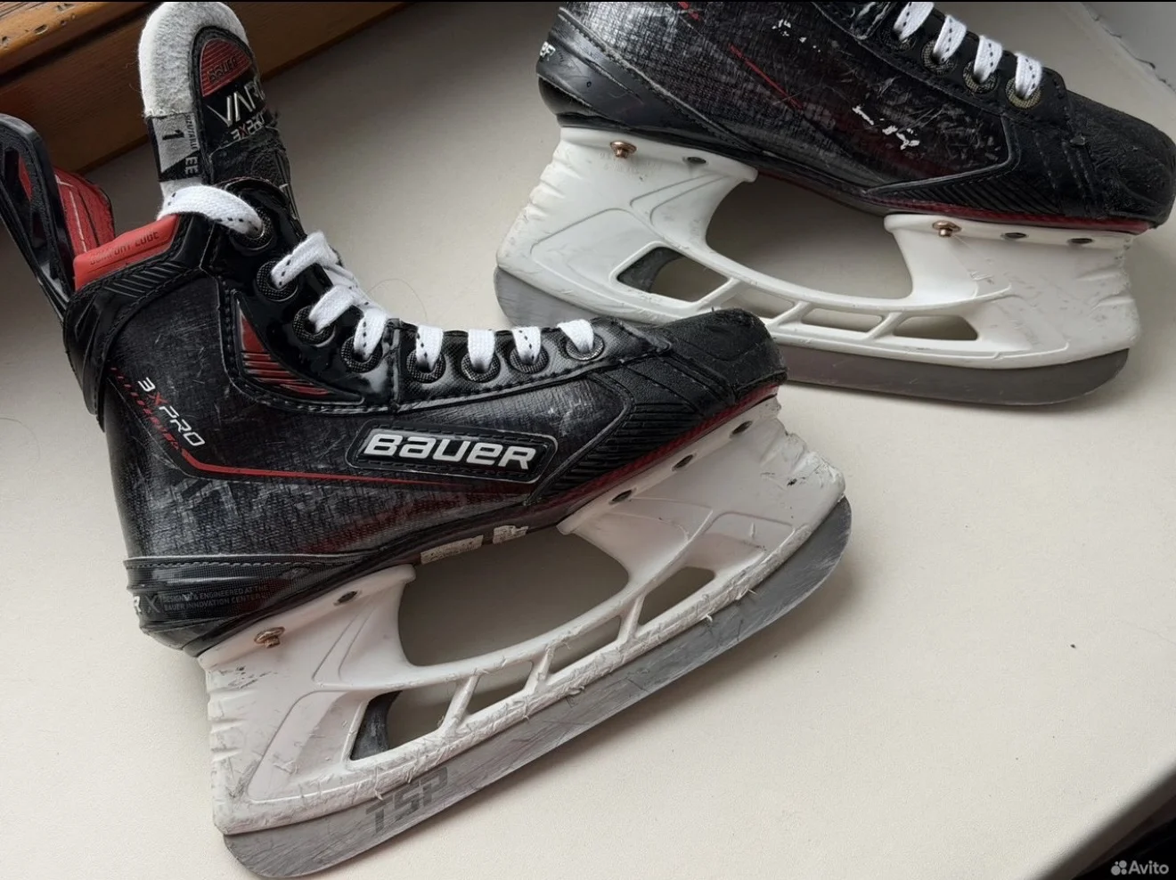 Хокейные коньки Bauer Vapor 3x pro (размер 32,5) - миниатюра 2