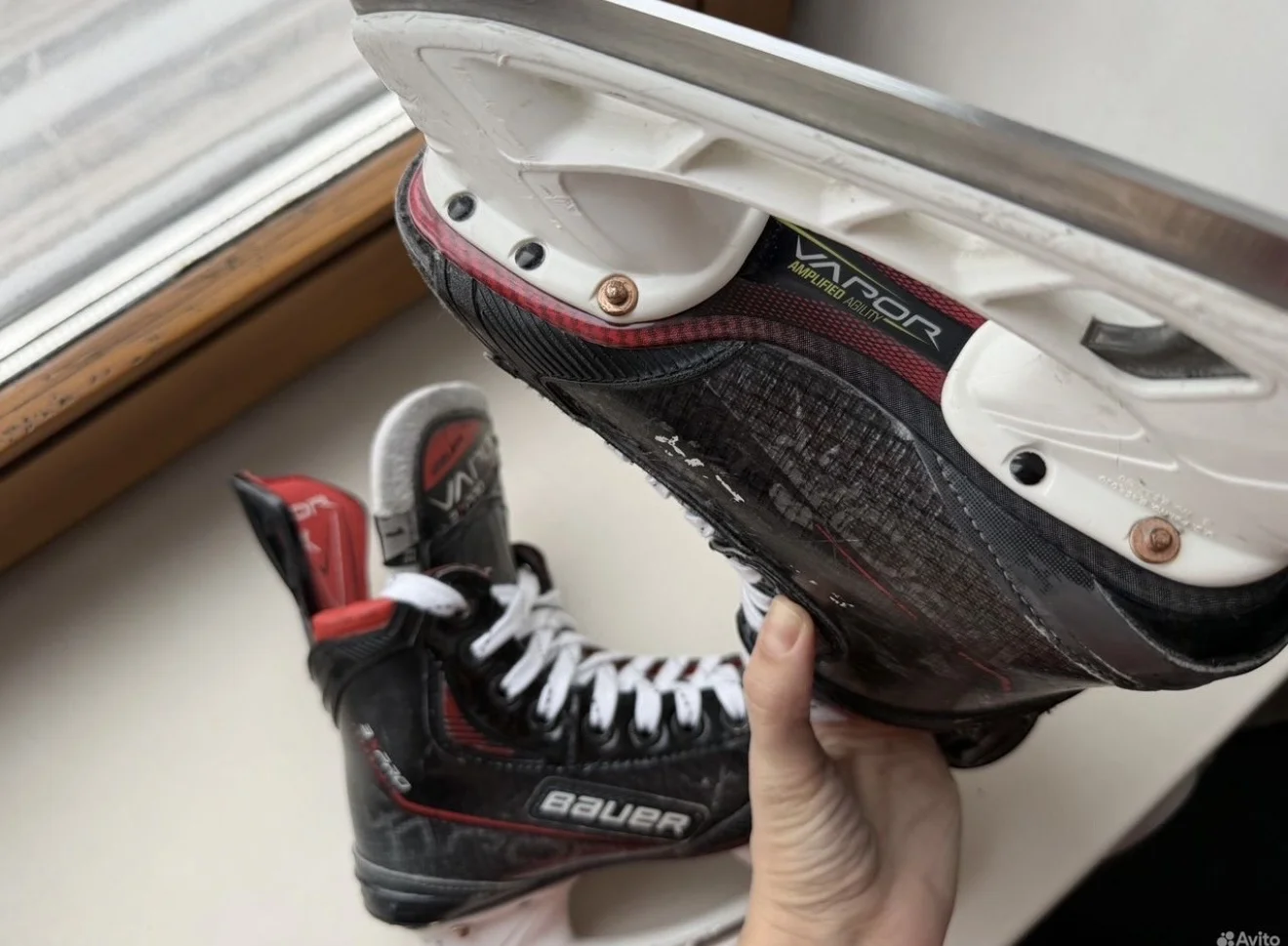 Хокейные коньки Bauer Vapor 3x pro (размер 32,5) - миниатюра 3