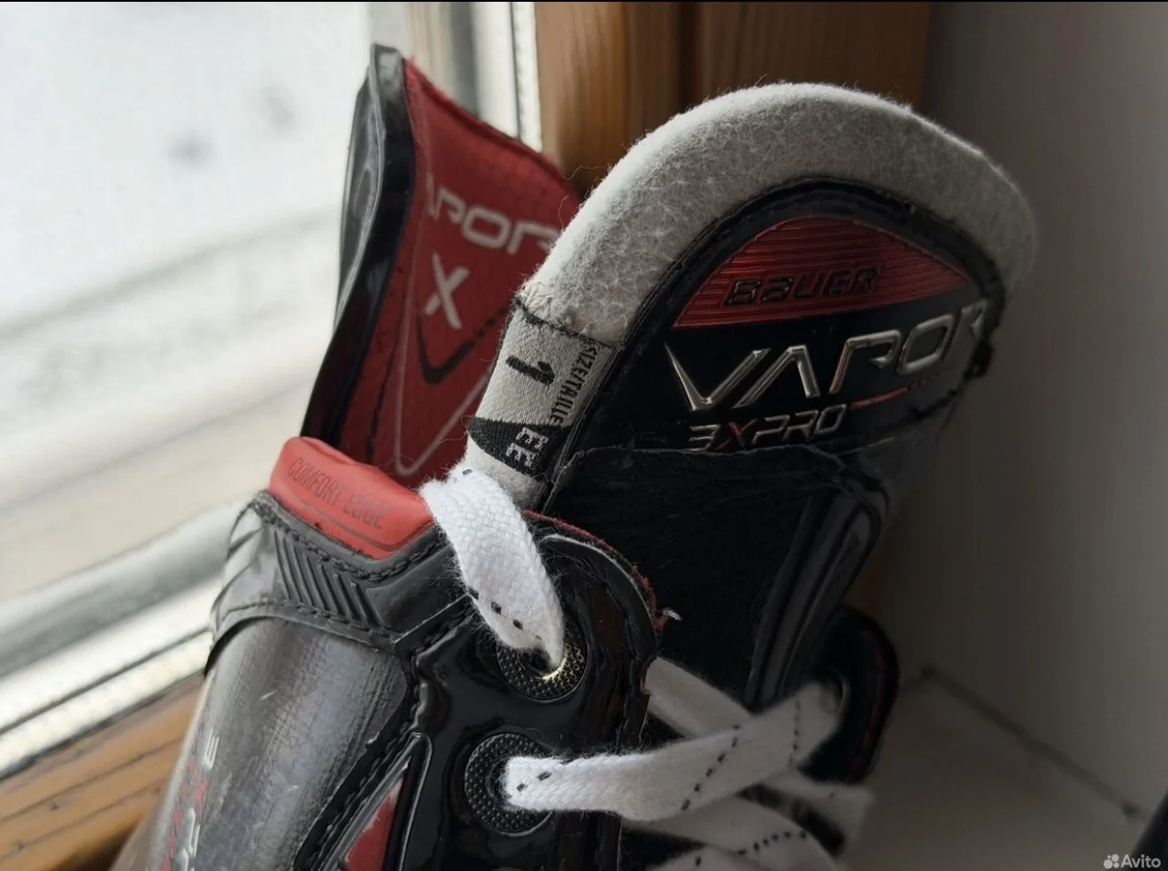Хокейные коньки Bauer Vapor 3x pro (размер 32,5) - миниатюра 4