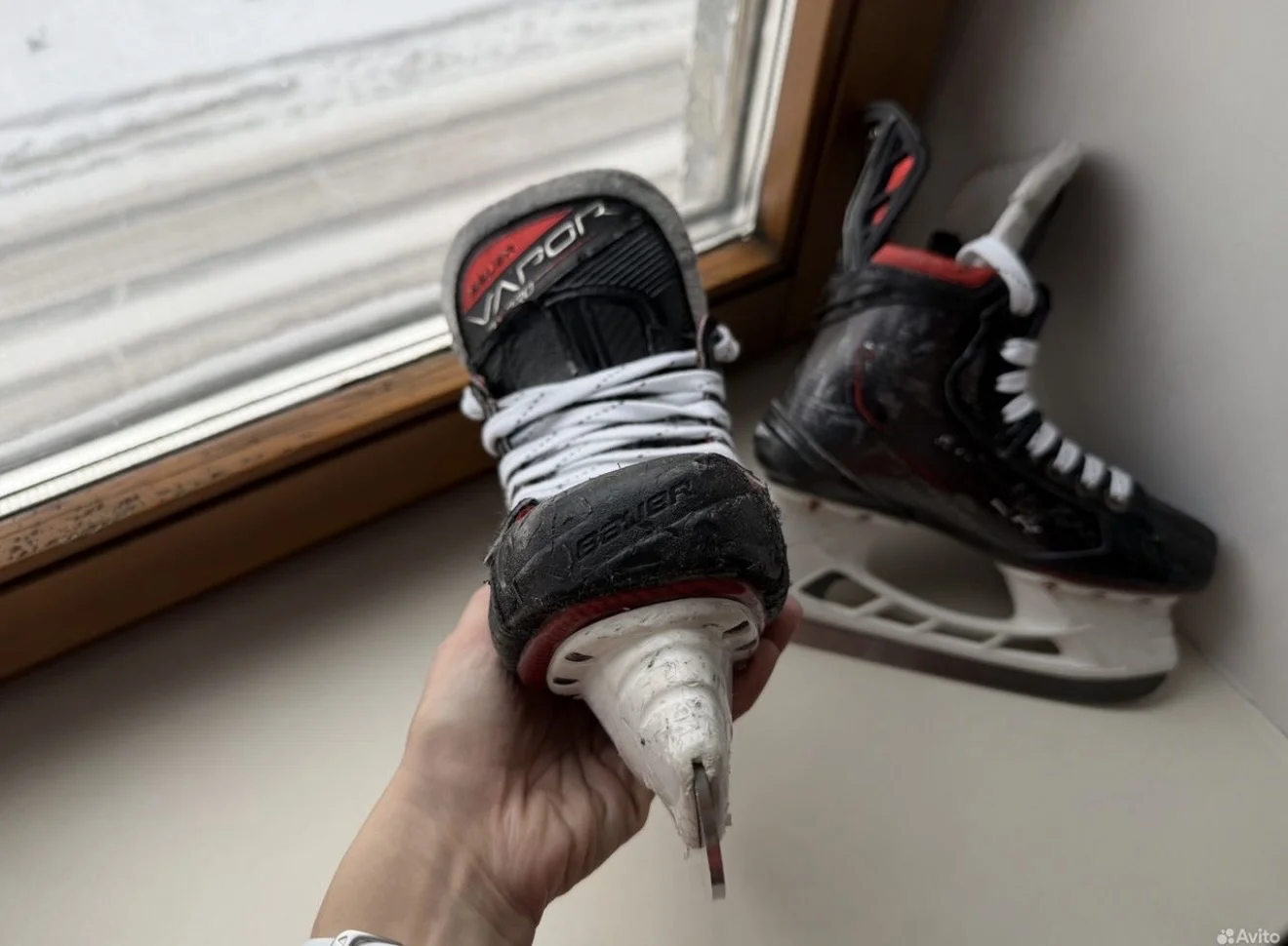 Хокейные коньки Bauer Vapor 3x pro (размер 32,5) - миниатюра 5
