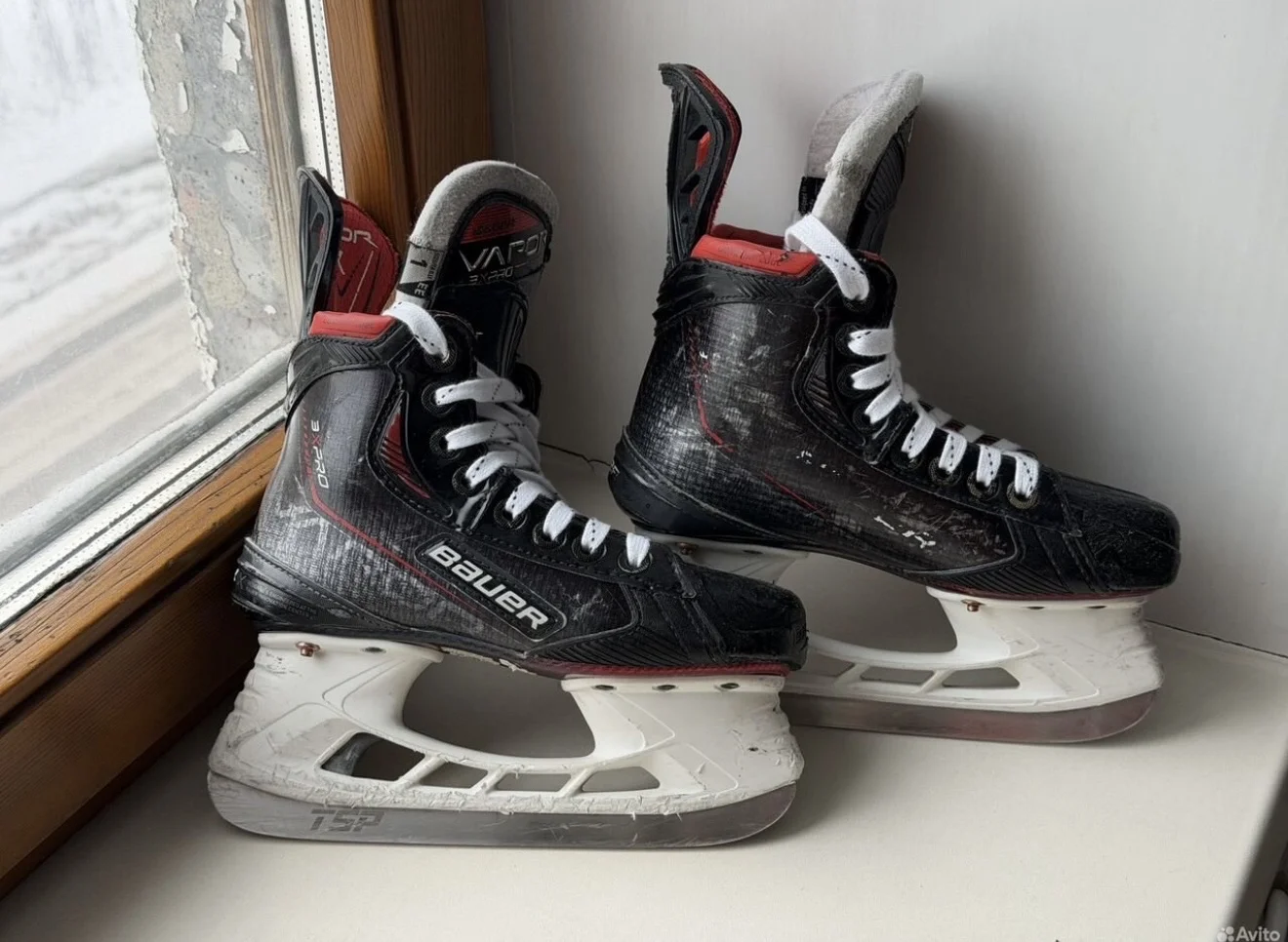 Хокейные коньки Bauer Vapor 3x pro (размер 32,5) - миниатюра 6