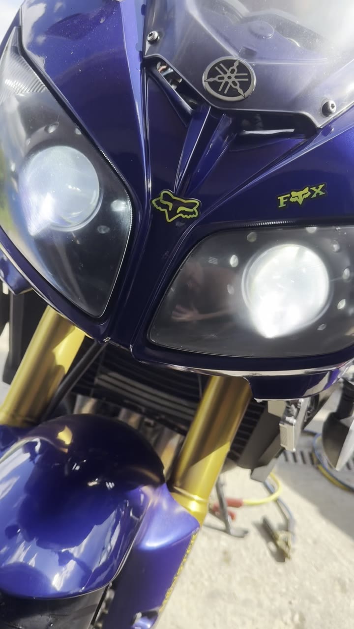 yamaha fz1 в разбор - видео 3