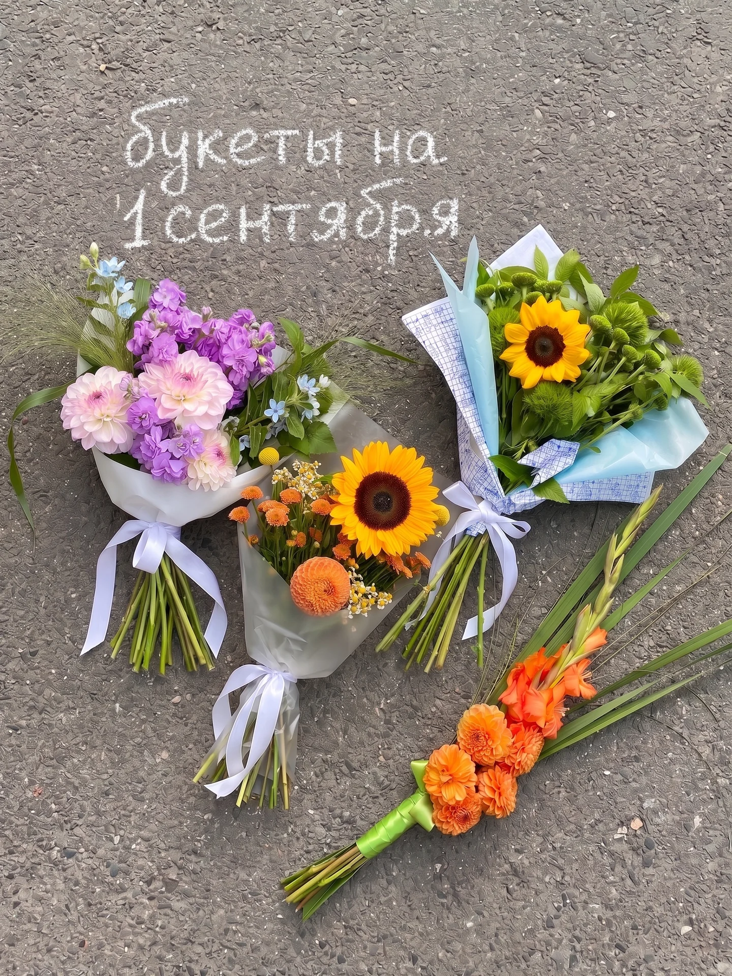 Букеты на 1 сентября Предзаказ - изображение 1