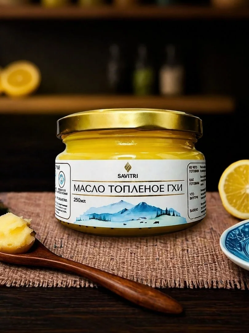 Натуральное масло гхи от врача Аюрведы