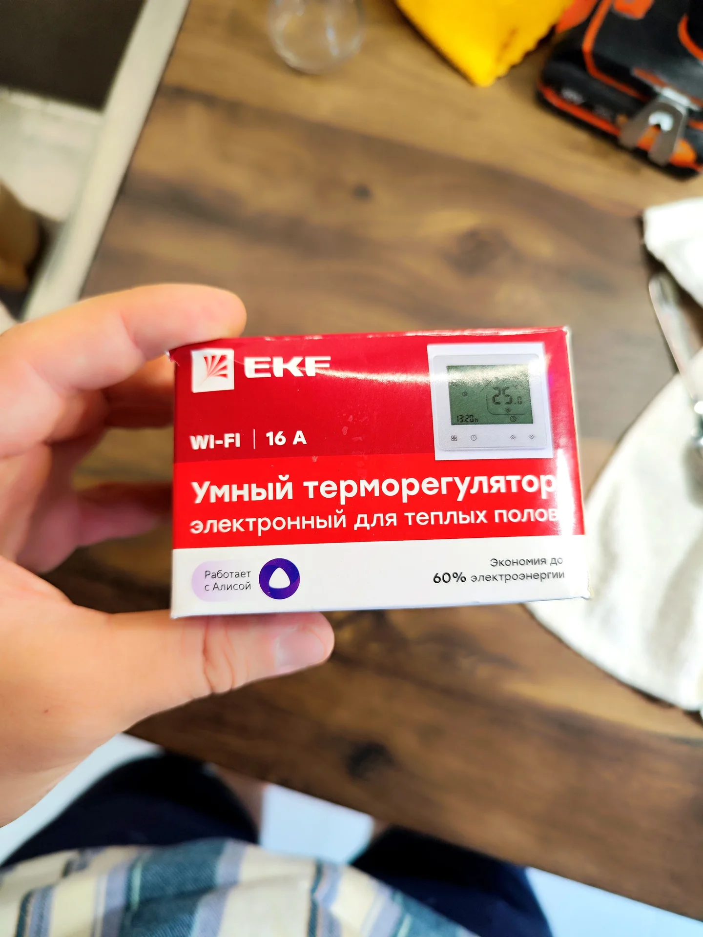 умный WiFi тёплый пол 1.5м² с терморегулятором EKF - миниатюра 4