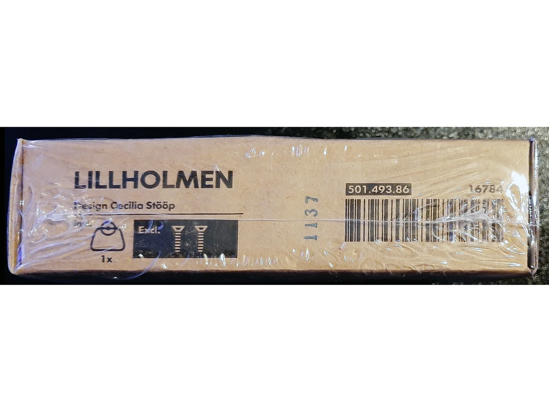 IKEA Lillholmen держатель для полотенец в ванной - миниатюра 3
