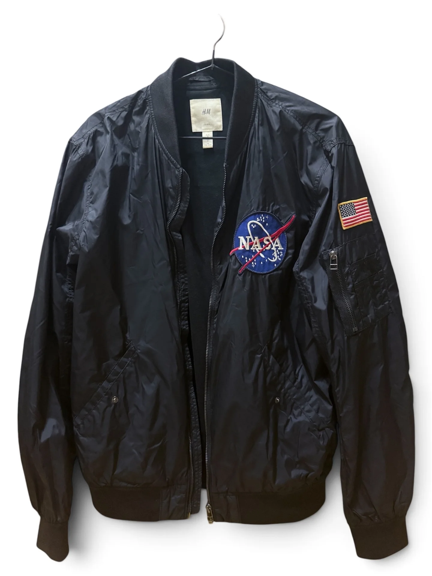 Бомбер/ветровка Nasa H&M - изображение 1
