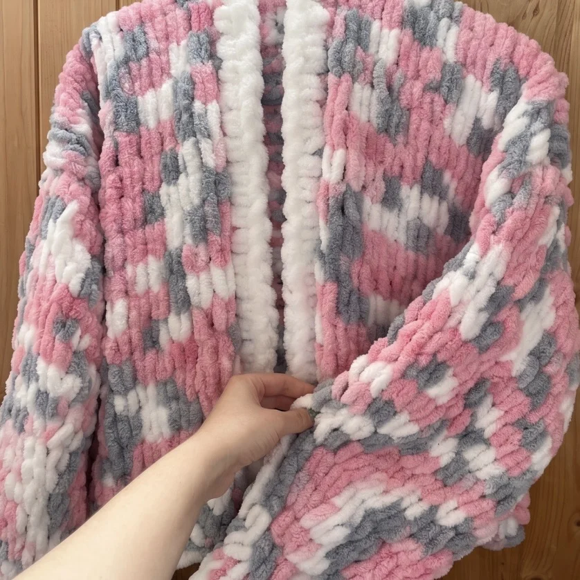 Уютный PINTEREST оверсайз кардиган из Alize Puffy - миниатюра 5