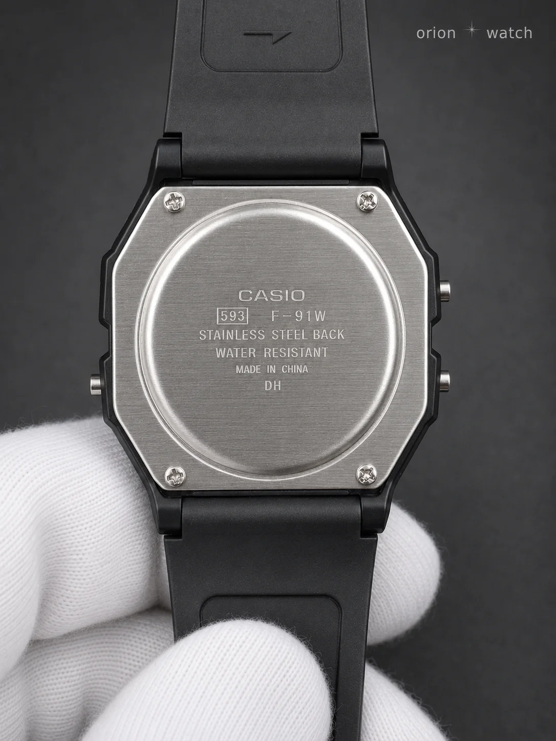 Наручные часы Casio F-91W-3H - миниатюра 3