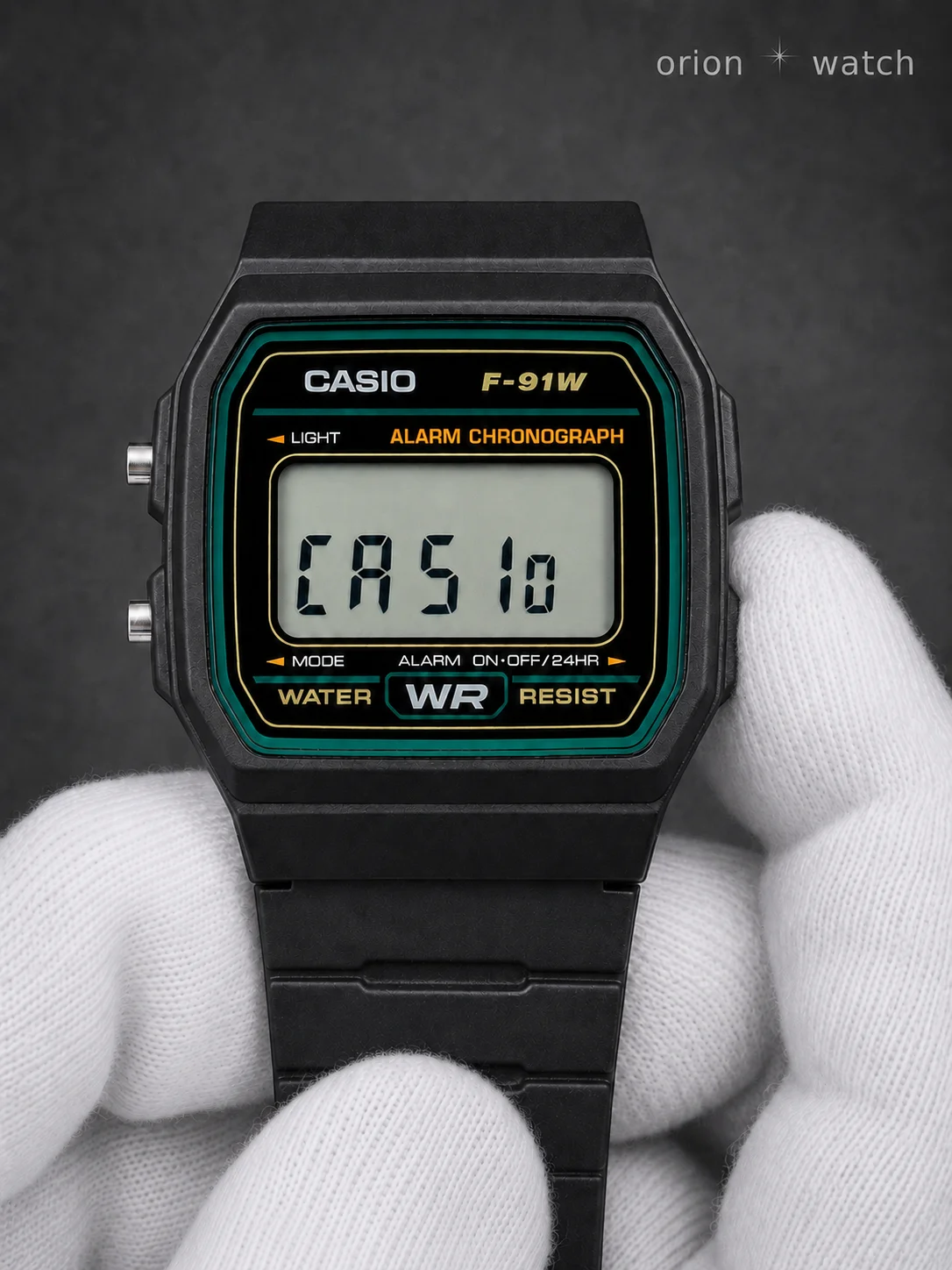 Наручные часы Casio F-91W-3H - миниатюра 5