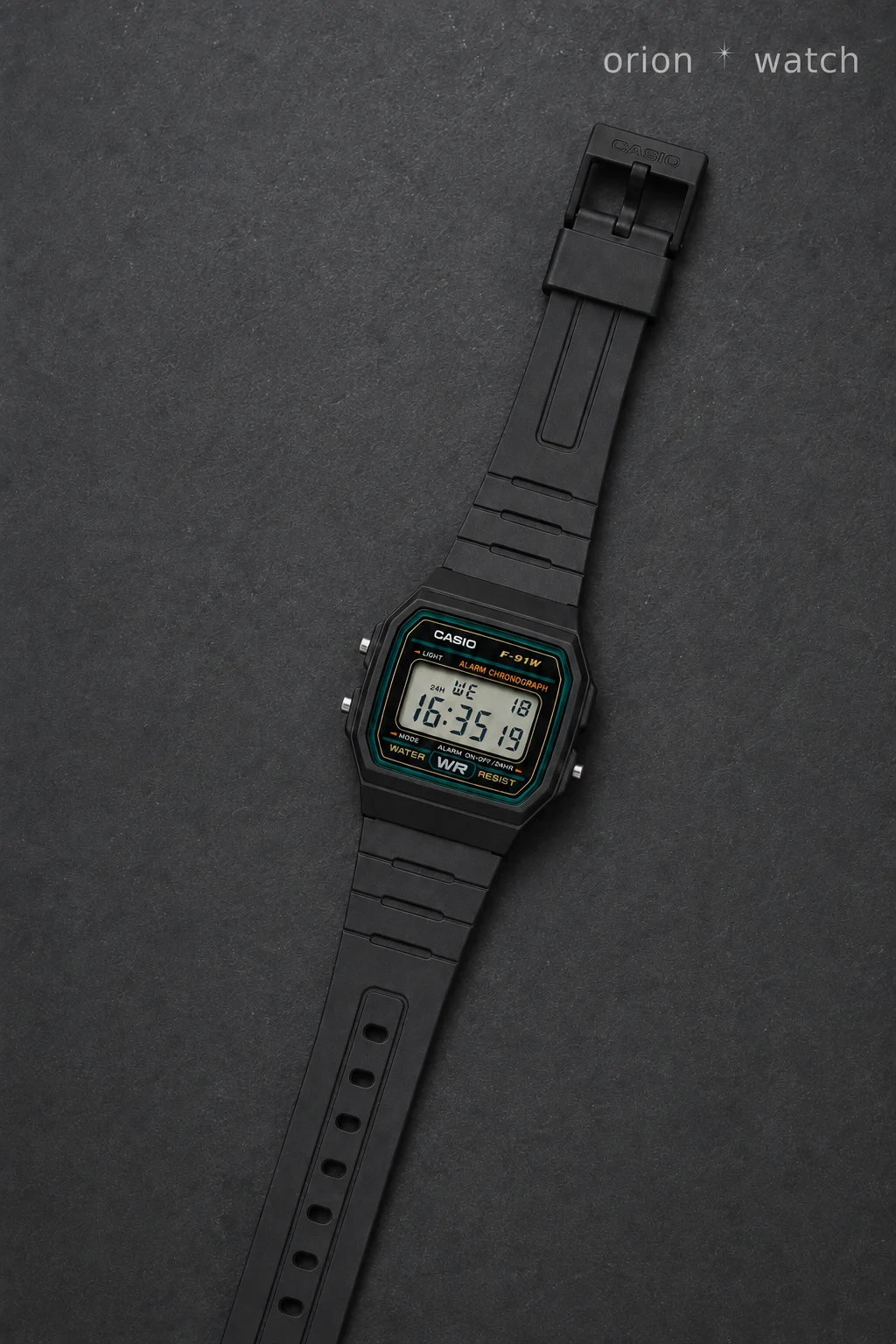Наручные часы Casio F-91W-3H - миниатюра 6