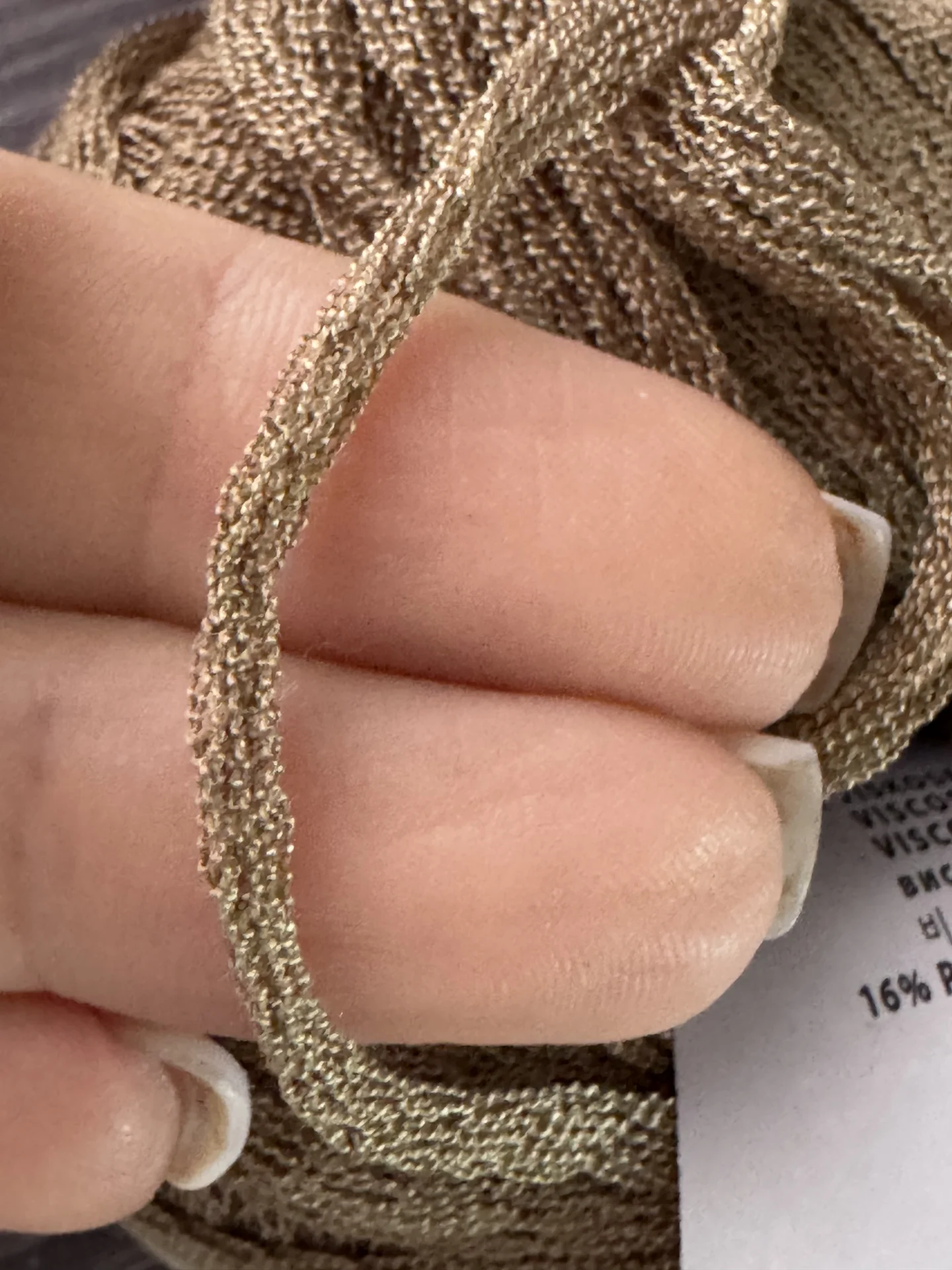 Пряжа Lang yarns Giulia 75м/50г серо-бежевый 11 шт - миниатюра 3