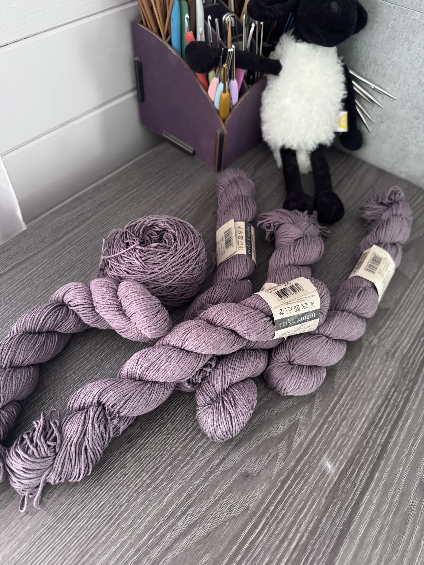 Пряжа Erika Knight Studio Linen 120м/50г - 6 шт. - изображение 1